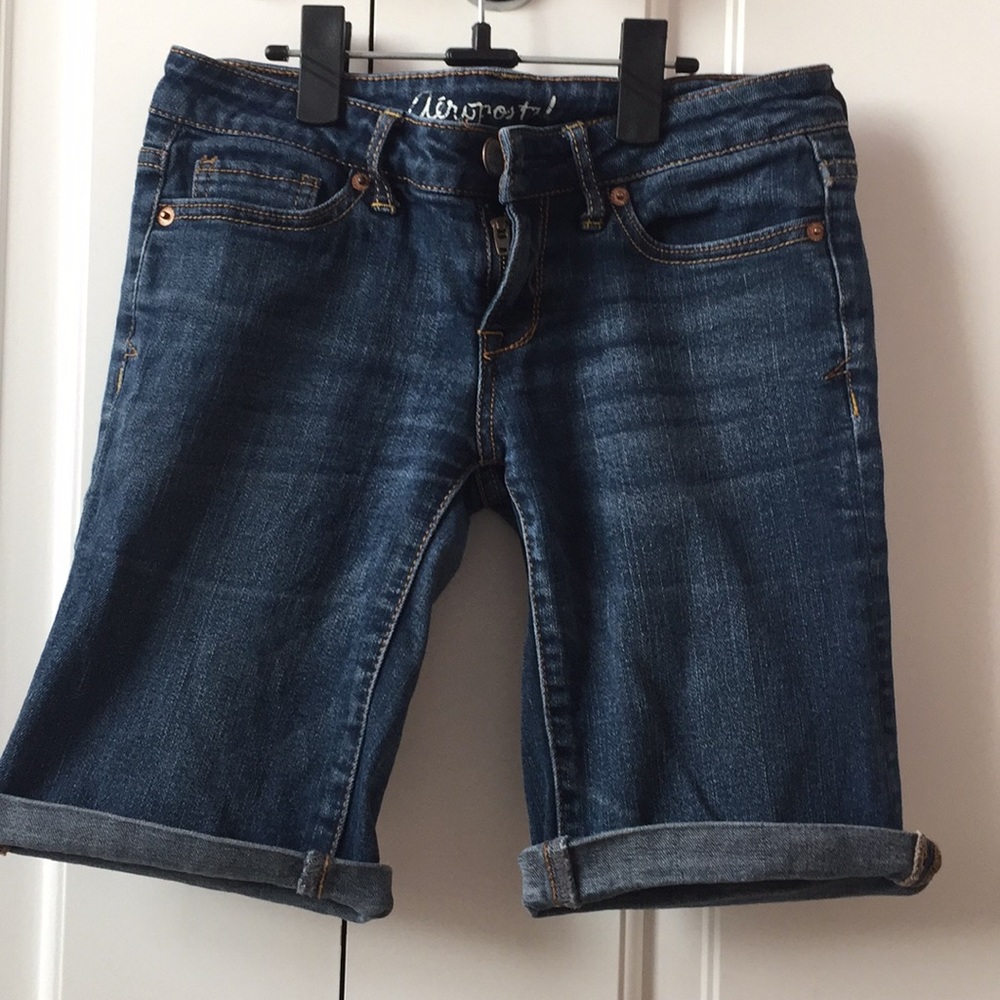 Aeropostale Denim Bermuda Shorts